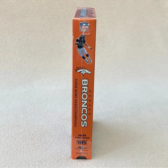 Vintage Denver Broncos Super Bowl XXXIII 1999 VHS Video Tape-ORIGINAL PACKAGING! - Picture 3 of 6